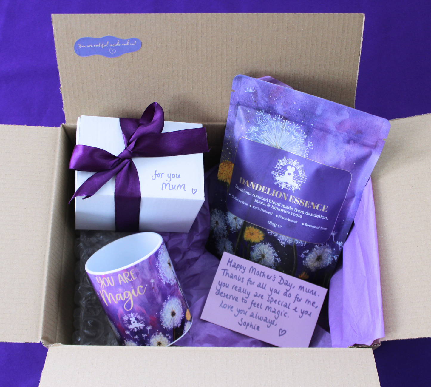 MOTHER'S DAY Dandelion Essence & Magic Mug Set