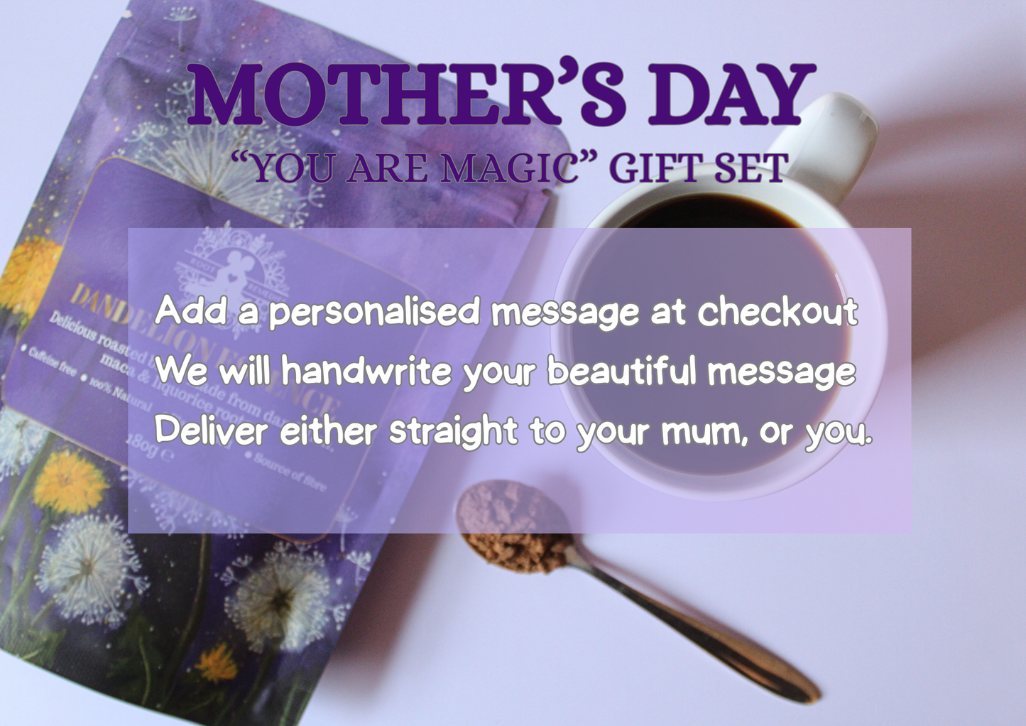MOTHER'S DAY Dandelion Essence & Magic Mug Set